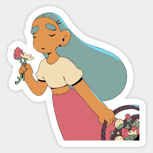 Blooming Sticker by MaiType